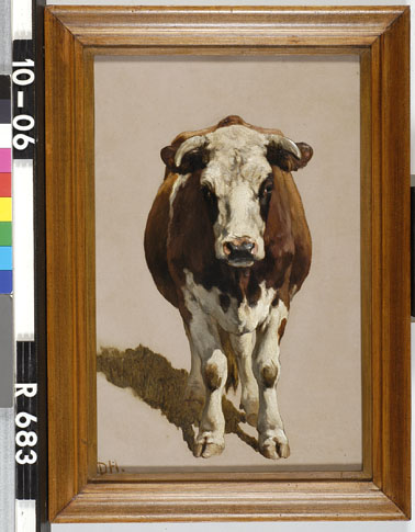 Studie van een stier, 1850, Johannes Hubertus Leonardus de