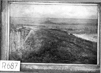 Houten brug over greppel, 1850, Johannes Hubertus Leonardus de