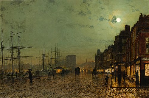 Glasgow Docks, , John Atkinson Grimshaw