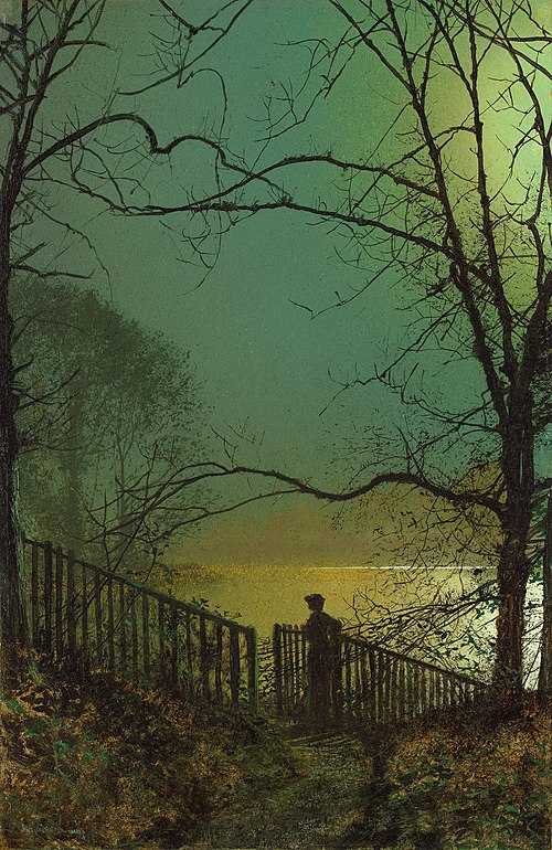 Roundhay Park Lake, , John Atkinson Grimshaw