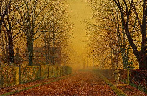 Evening Glow, 1884, John Atkinson Grimshaw