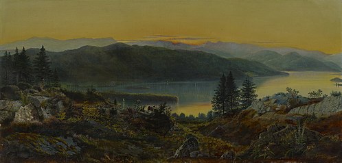 Windermere, 1863, John Atkinson Grimshaw