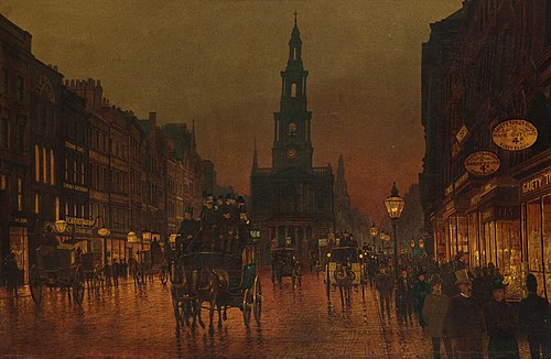 The Strand, London, , Arthur E. Grimshaw