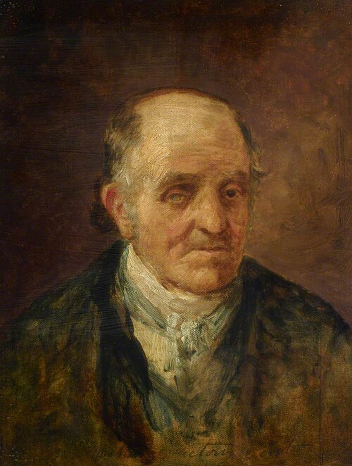 Thomas Mathews, a Greenwich Pensioner, circa 1832, 1832, John Burnet