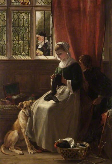 The Truant in Hiding, 1870, John Callcott Horsley