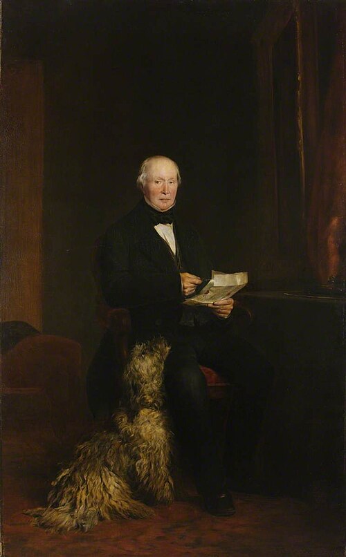 Thomas Badger (1781–1856), JP, 1853, John Callcott Horsley