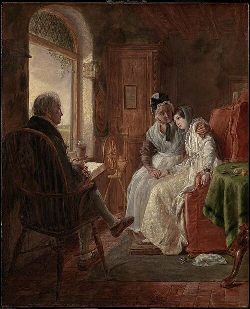 The Pride of the Village, 1839, John Callcott Horsley