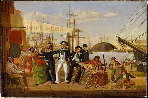 After a Long Cruise, 1857, John Carlin