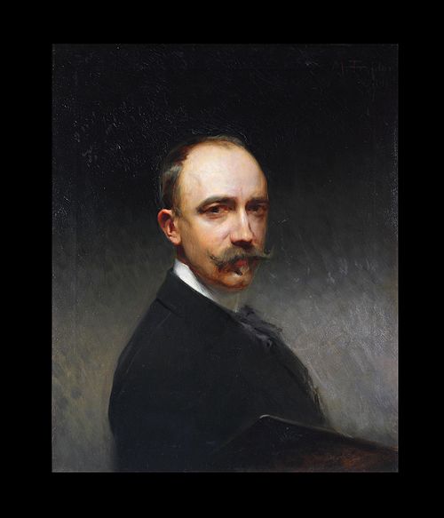 Self Portrait, 1891, Modest Teixidor Torres