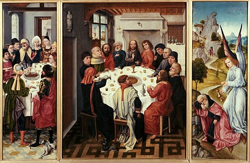 La Cène, 1480, Maître de la Légende de sainte Catherine