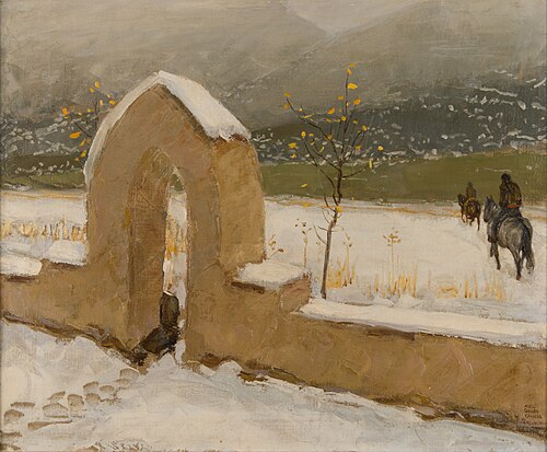 Taos, 1925, Akseli Gallen-Kallela