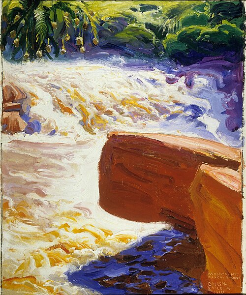 Rapids of the Masioya River, 1910, Akseli Gallen-Kallela