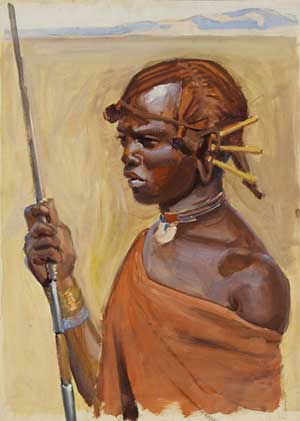 Goia Gidogo, 1909, Akseli Gallen-Kallela