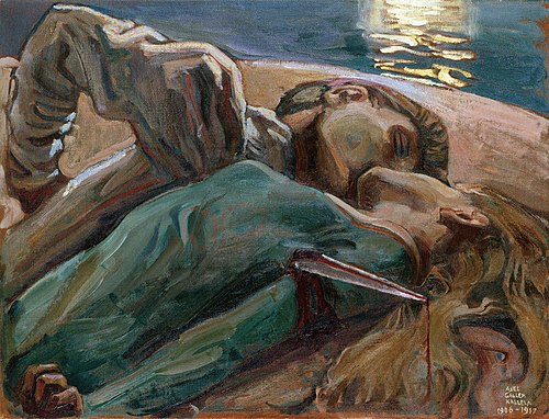 The Lovers, 1906, Akseli Gallen-Kallela