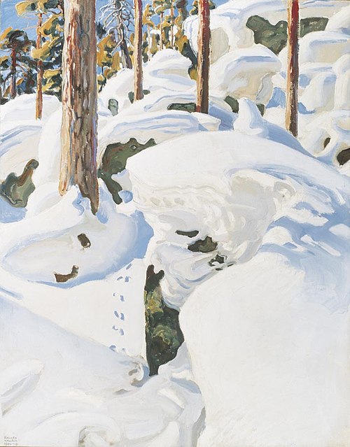 The Lair of the Lynx, 1906, Akseli Gallen-Kallela
