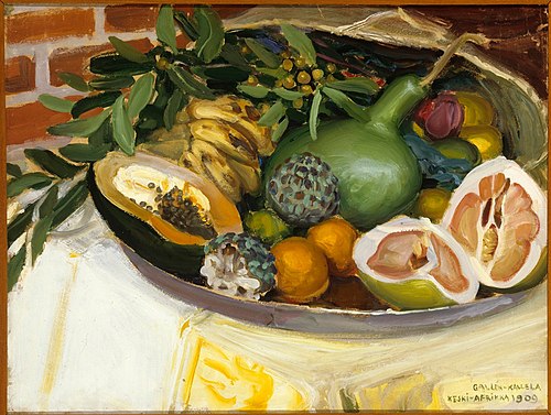 Tropical Fruits, 1909, Akseli Gallen-Kallela