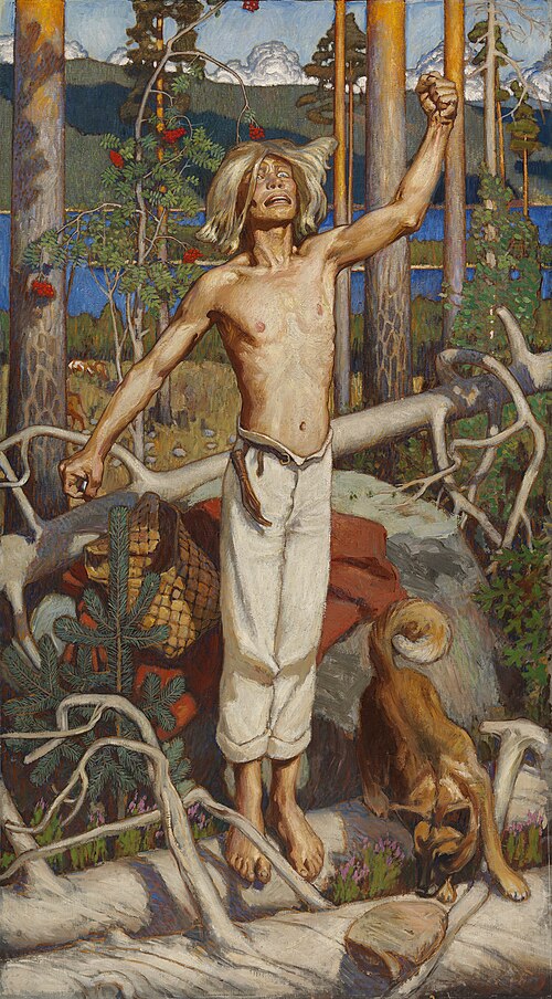 La Malédiction de Kullervo, 1899, Akseli Gallen-Kallela