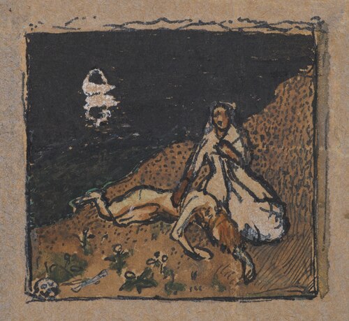 Lemminkäinen's Mother, 1895, Akseli Gallen-Kallela