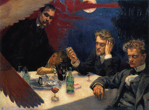 Symposium, 1894, Akseli Gallen-Kallela