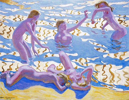 The Oceanides, 1909, Akseli Gallen-Kallela