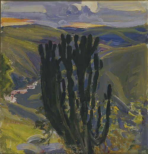 Euforbia-tree, 1910, Akseli Gallen-Kallela