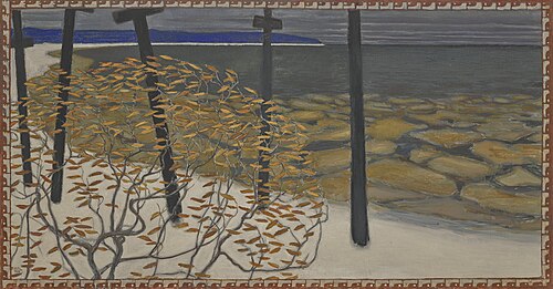 Autumn, the five crosses, 1902, Akseli Gallen-Kallela