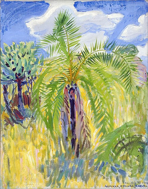 African Motif, 1910, Akseli Gallen-Kallela