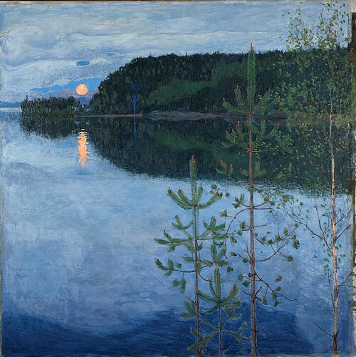 Spring Night, 1914, Akseli Gallen-Kallela