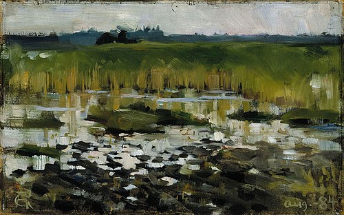 The Rushes, 1884, Akseli Gallen-Kallela
