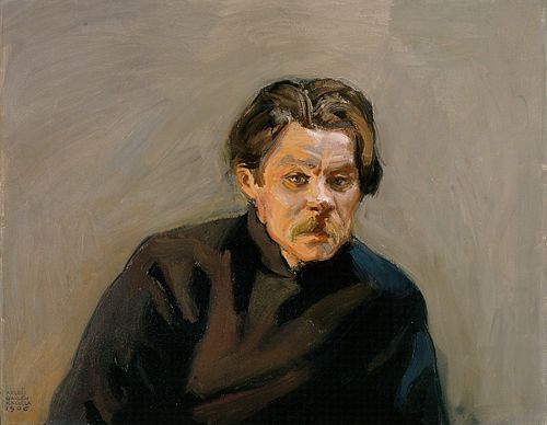 Maxime Gorki, 1906, Akseli Gallen-Kallela