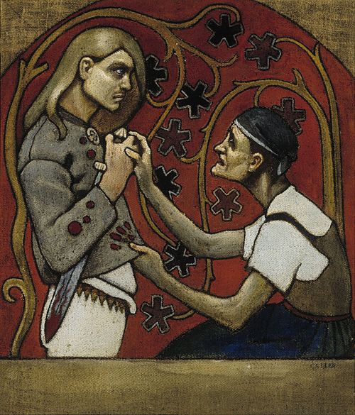Le Frère meurtrier, 1897, Akseli Gallen-Kallela