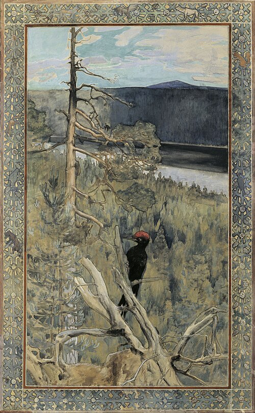 Pic noir, 1893, Akseli Gallen-Kallela