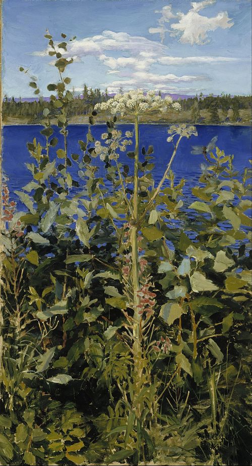 Wild Angelica, 1889, Akseli Gallen-Kallela
