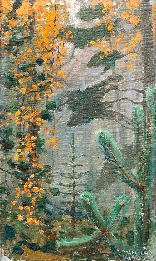 Forêt à l'automne, 1902, Akseli Gallen-Kallela