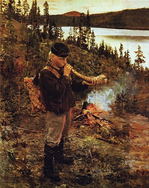 Berger de Paanajärvi, 1892, Akseli Gallen-Kallela
