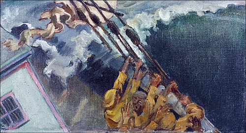 La Tempête, 1902, Akseli Gallen-Kallela