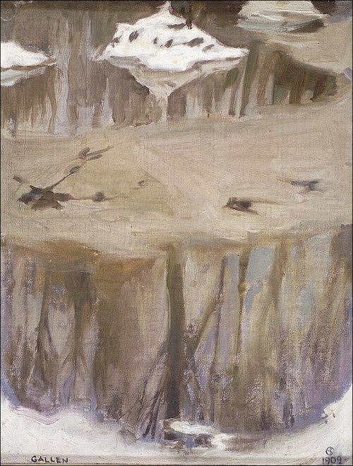 Reflections, 1902, Akseli Gallen-Kallela