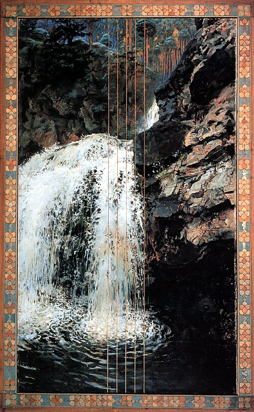Les Rapides de Mäntykoski, 1893, Akseli Gallen-Kallela