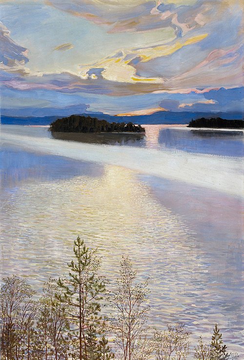 Lake View, 1901, Akseli Gallen-Kallela