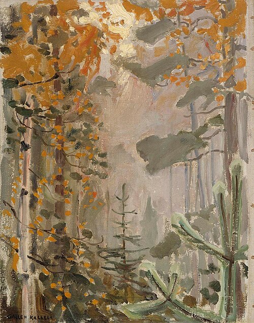 Autumn Landscape, 1911, Akseli Gallen-Kallela