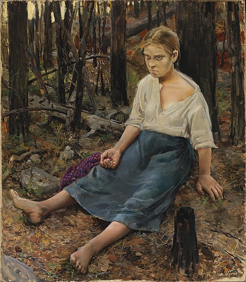 Lost, 1886, Akseli Gallen-Kallela