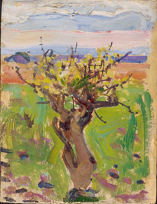 Dwarf Tree in the Desert, 1910, Akseli Gallen-Kallela