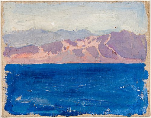 Red Sea, 1910, Akseli Gallen-Kallela