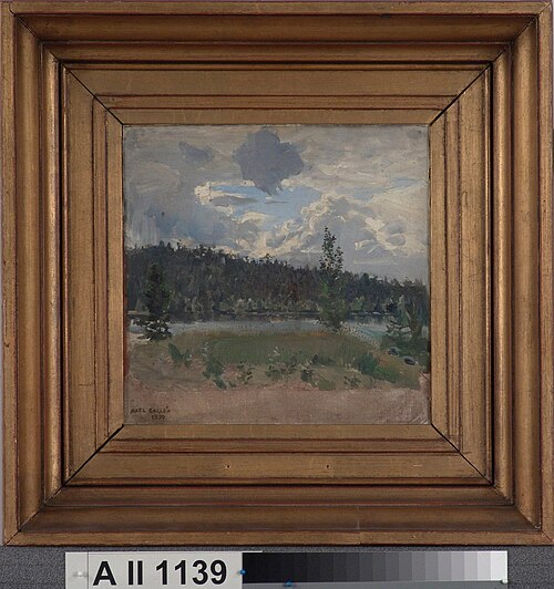 Light behind the Clouds, 1899, Akseli Gallen-Kallela