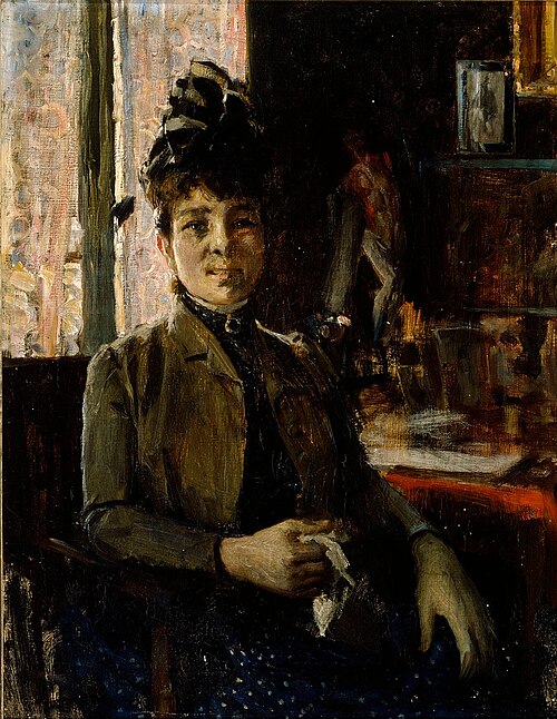Countess Berthe de Vallombreuse, 1888, Akseli Gallen-Kallela
