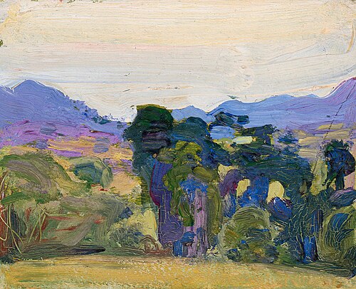 River Valley, 1909, Akseli Gallen-Kallela
