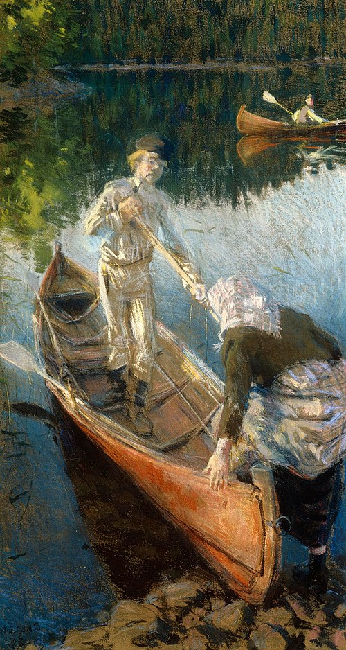 Midsummer Night, 1889, Akseli Gallen-Kallela
