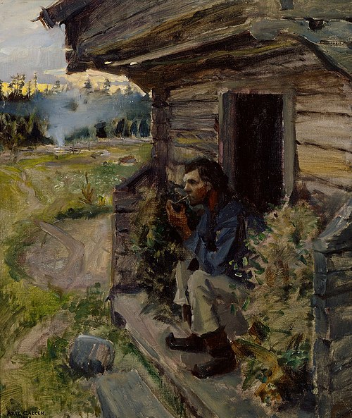 Tranquil Evening, 1890, Akseli Gallen-Kallela