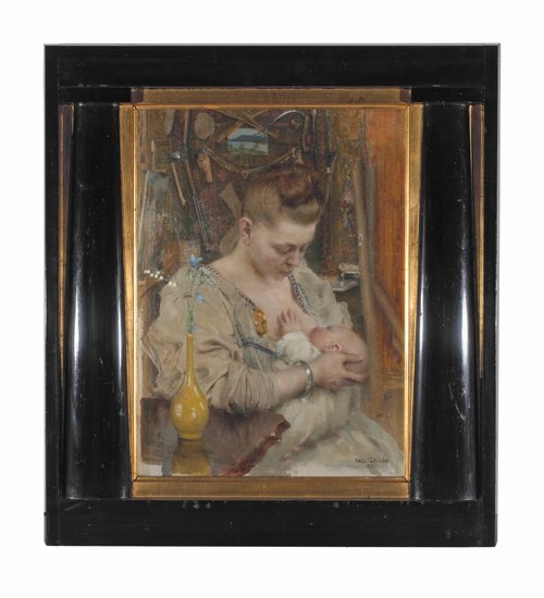 Madonna, 1891, Akseli Gallen-Kallela