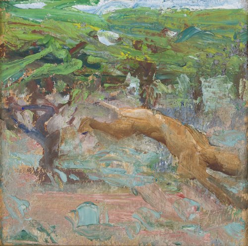 Leaping lion, 1909, Akseli Gallen-Kallela